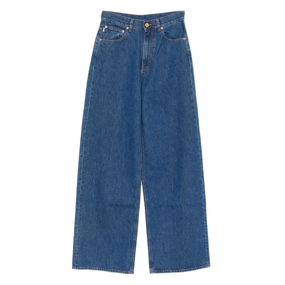 Blazé Milano Blue Denim - Wide-Leg Jeans Women
